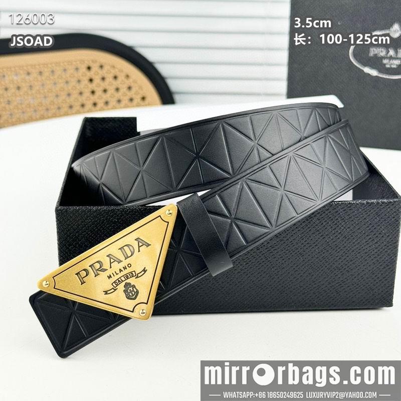 Prada belt 35mmX100-125cm 8L36