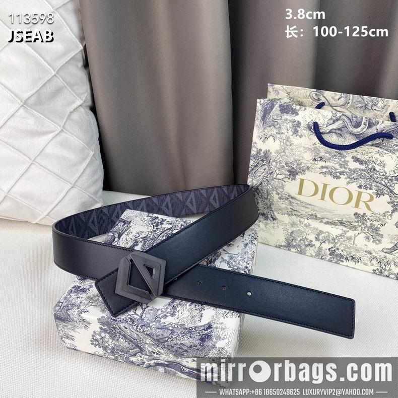 Dior belt 38mmX100-125cm 8L02