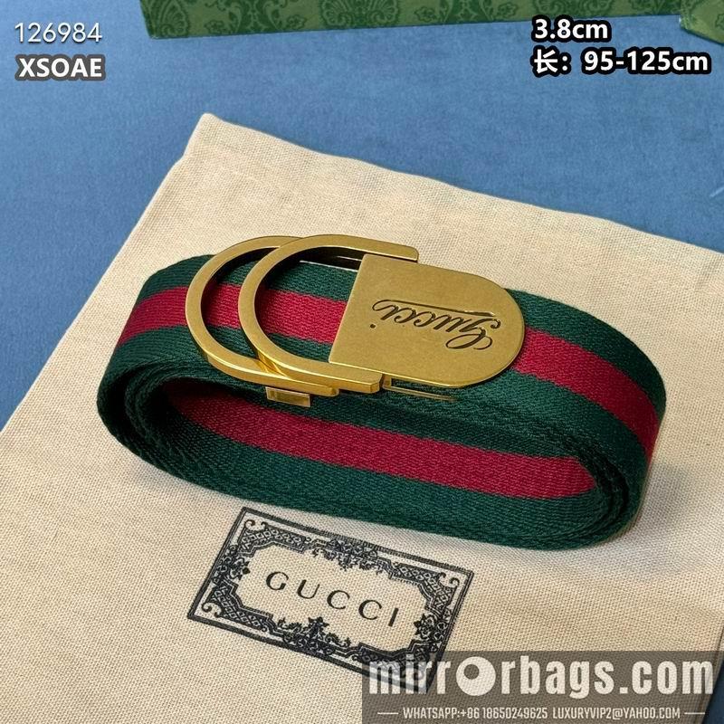 Gucci belt 38mmX95-125cm 8L49