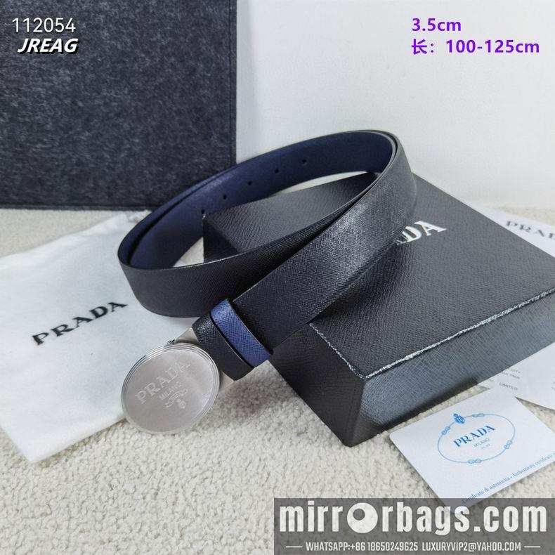 Prada belt 35mmX100-125cm 8L08