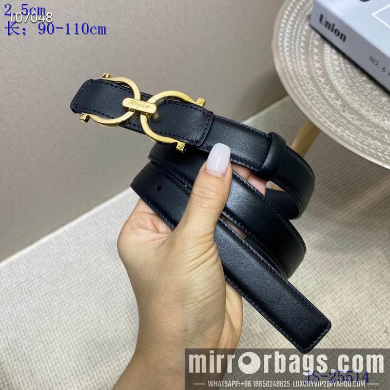 Ferragamo Belt 25mmx90-110cm 8L01