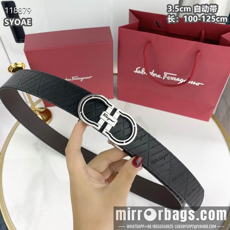 Ferragamo belt自动带 35mmX100-125cm 8L10