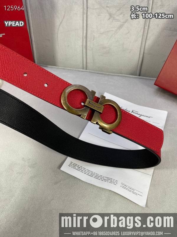 Ferragamo belt 35mmX100-125cm 8L22