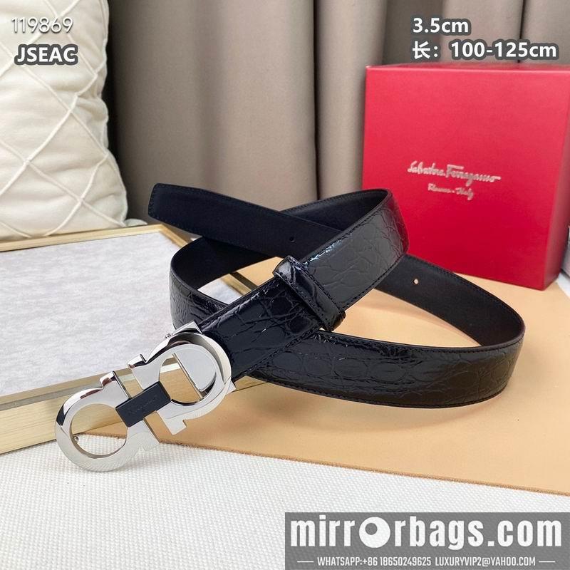 Ferragamo belt 35mmX100-125cm 8L072009