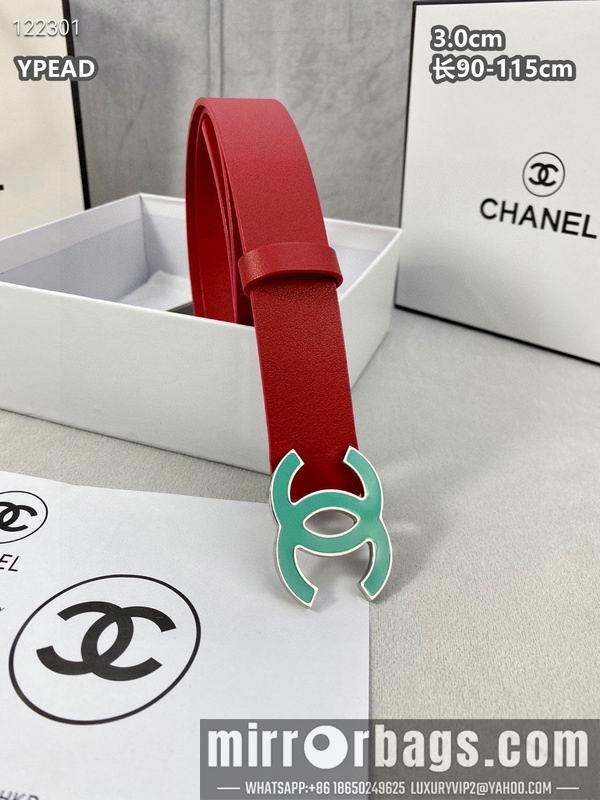 Chanel belt 30mmX90-115cm 8L10