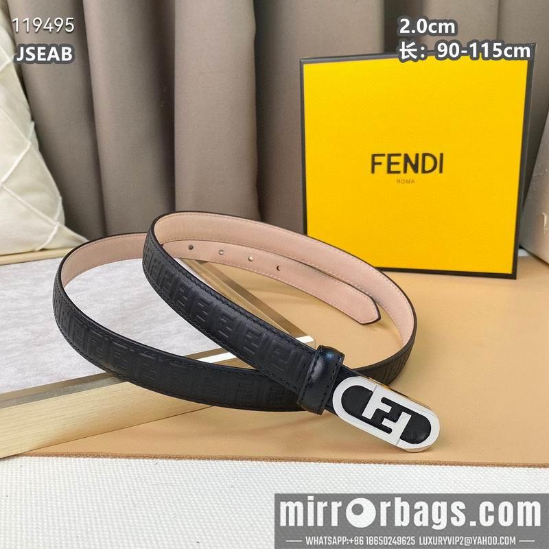 Fendi belt 20mmX90-115cm 8L040801