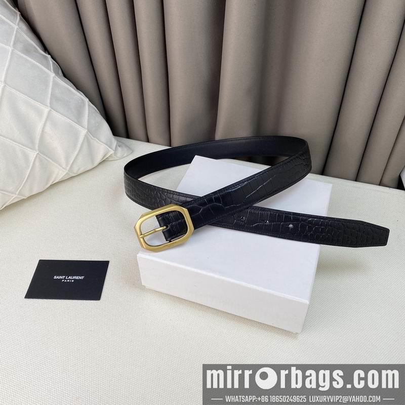 YSL belt 30mmX90-115cm 7D01