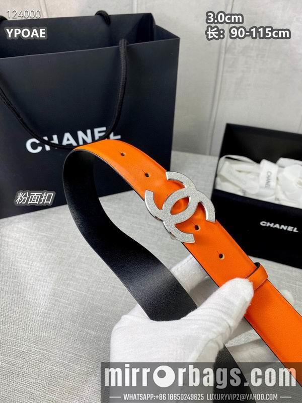 Chanel belt 30mmX90-115cm 8L09