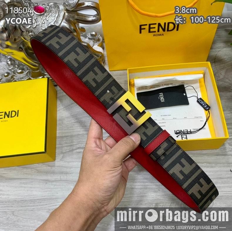 Fendi belt 38mmX100-125cm 8L01