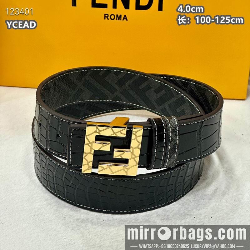Fendi belt 40mmX100-125cm 8L61