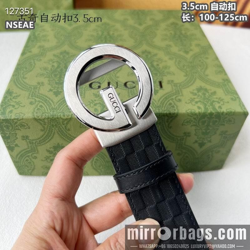 Gucci belt 35mmX100-125cm 8L79