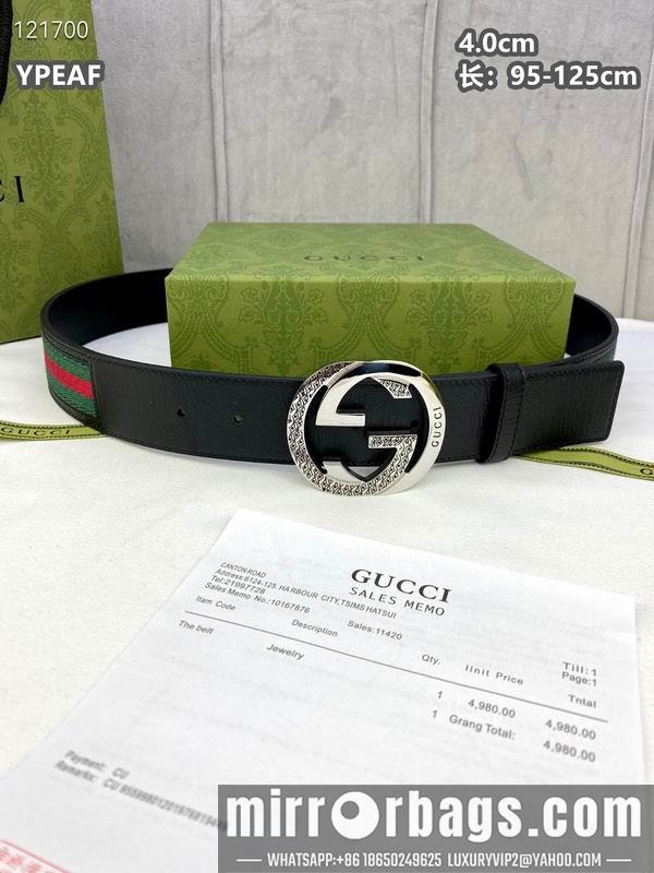 Gucci belt 40mmX95-125cm 8L120