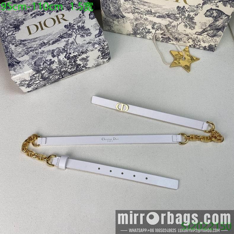 Dior belt 15mmX95-110cm 7D02