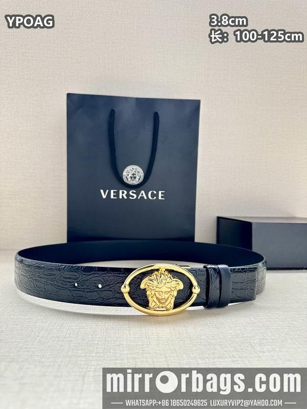 Versace belt 38mmX100-125cm 8L76