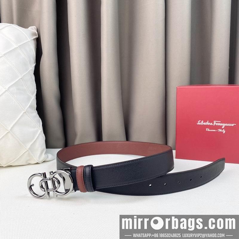 Ferragamo belt 35mmX95-125cm 7D03