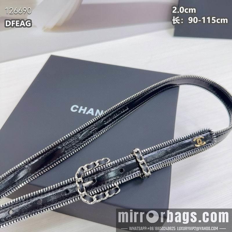 Chanel belt 20mmX90-115cm 8L10