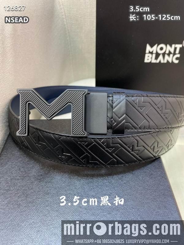 Montlanc belt 35mmX105-125cm 8L60