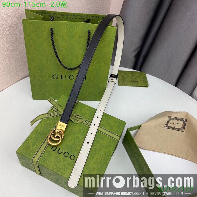 Gucci Belt 20mmX90-115cm 7D04