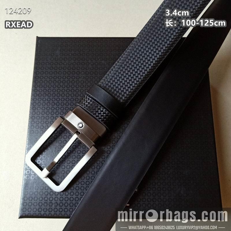 Montblanc belt 34mmX100-125cm 8L07