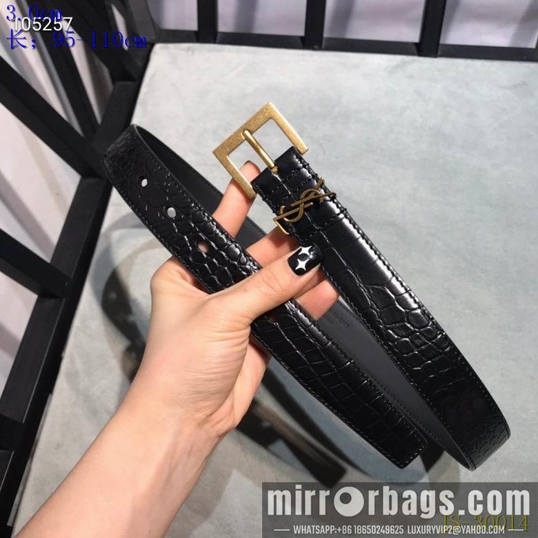 YSL Belt 30mmX95-110cm 8L05