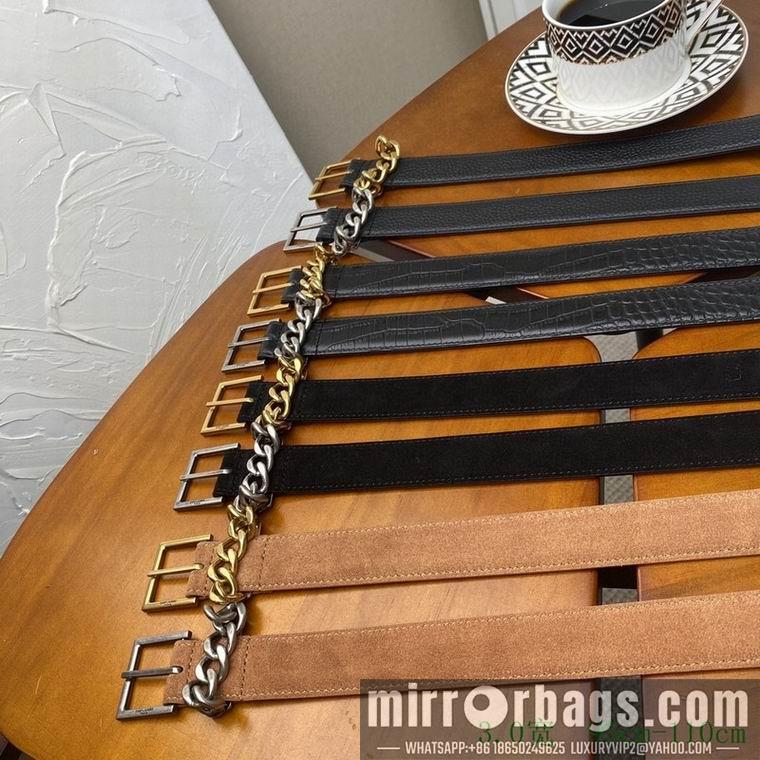 YSL Belt 30mmX95-110CM 7D06