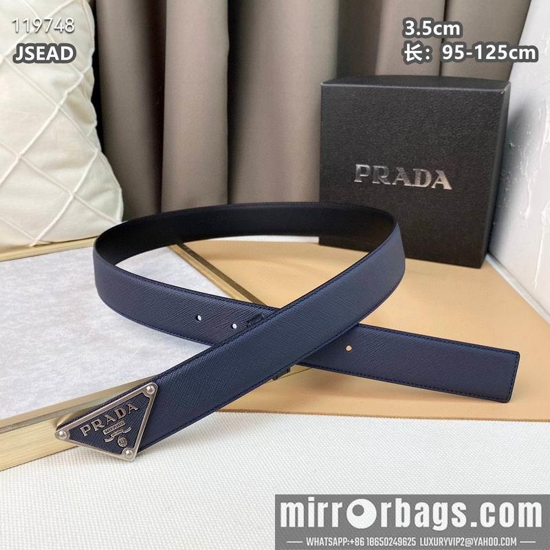 Prada belt 35mmX95-125CM 8L16