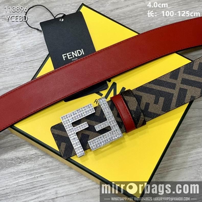 Fendi Belt 40mmX100-125cm 8L73