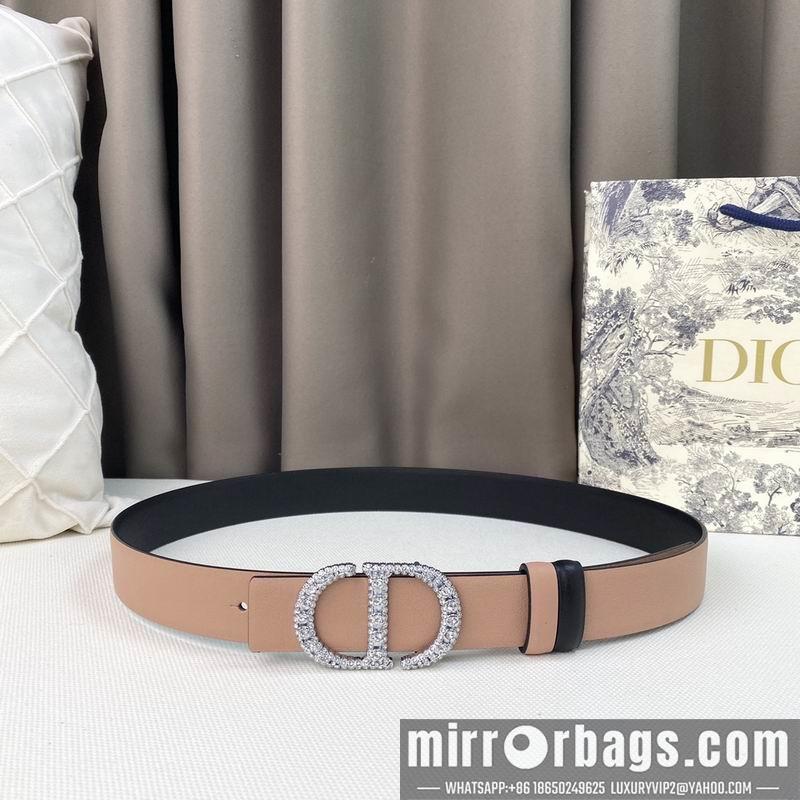 Dior belt 30mmX95-115cm 7D33