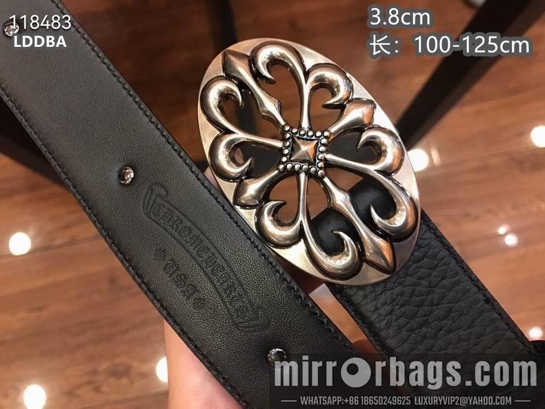 Chrome Hearts belt 38mmX100-125cm 8L02