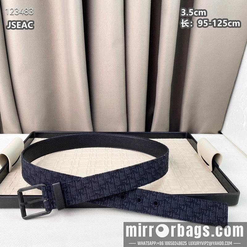 Dior belt 35mmX95-125cm 8L30