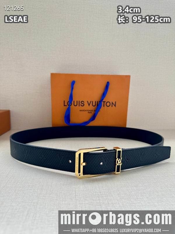 LV belt 34mmX95-125cm 8L28