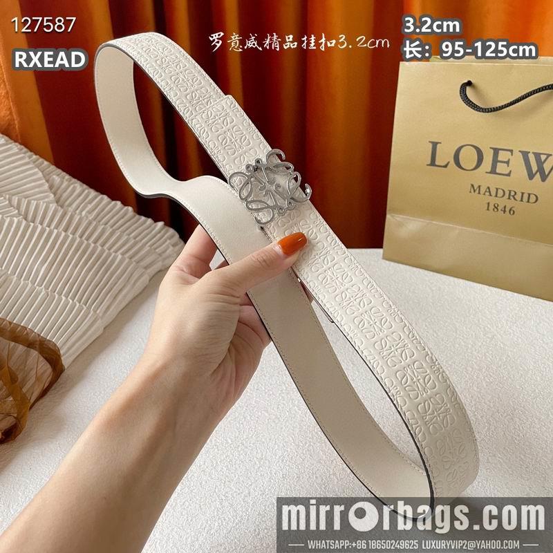Loewe belt 32mmX95-125cm 8L04