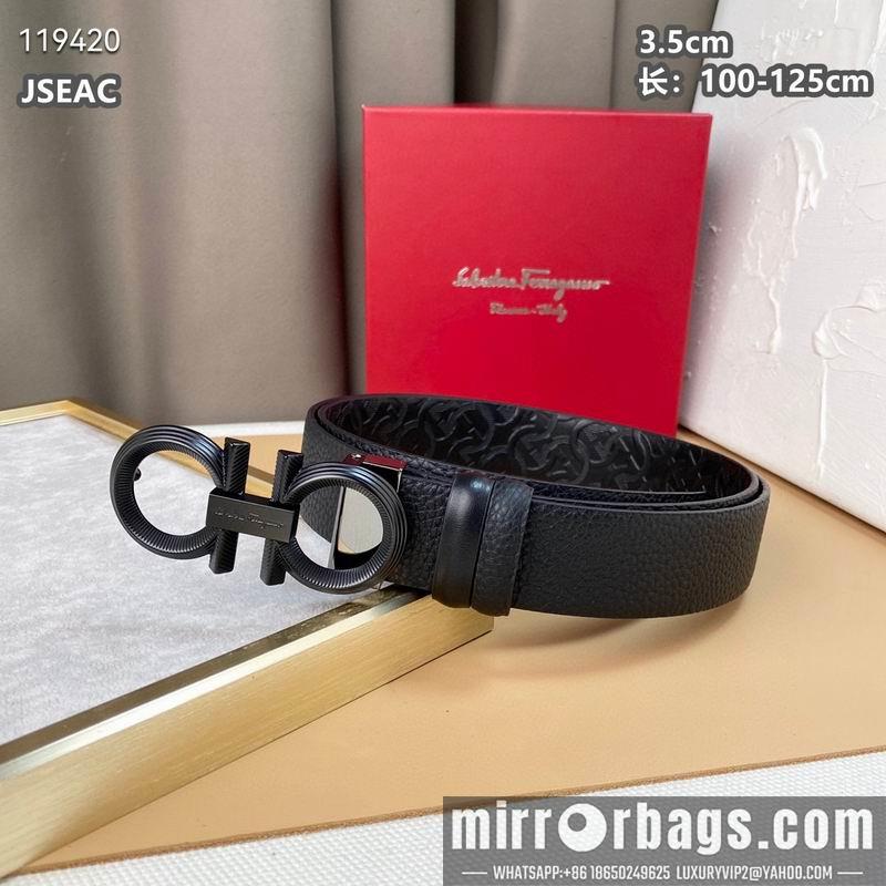 Ferragamo belt 35mmX100-125cm 8L040805