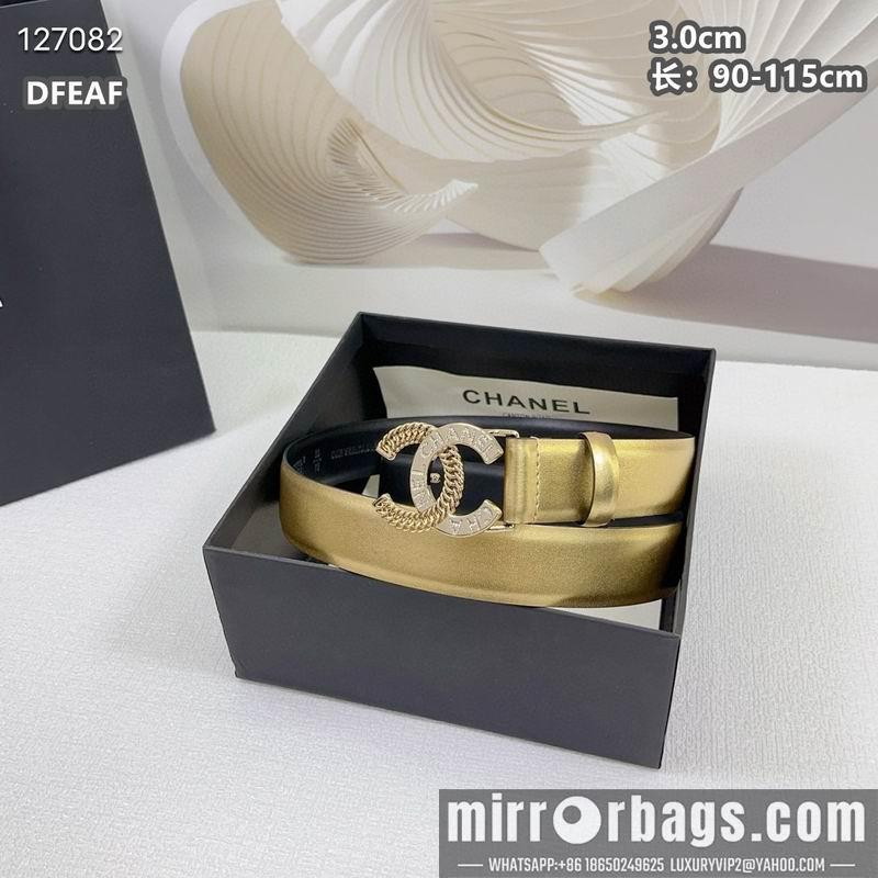 Chanel belt 30mmX90-115cm 8L39