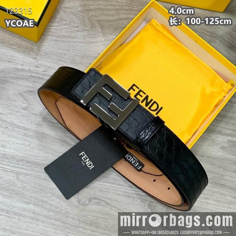 Fendi belt 40mmX100-125cm 8L50