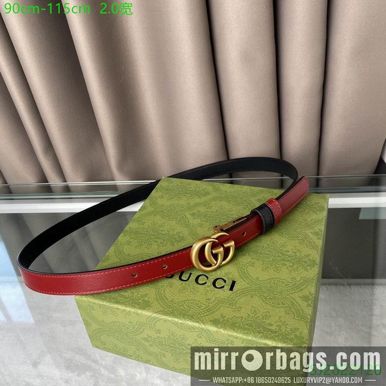Gucci Belt 20mmX90-115cm 7D01