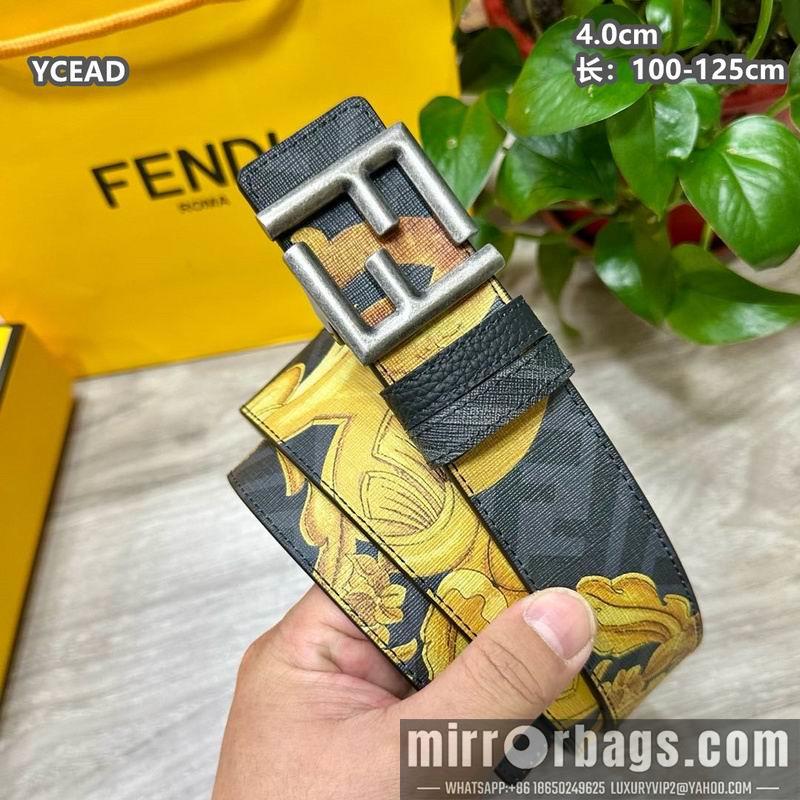 Fendi belt 40mmX100-125cm 8L147