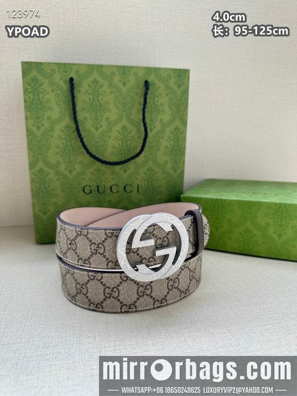 Gucci belt 40mmX95-125cm 8L105