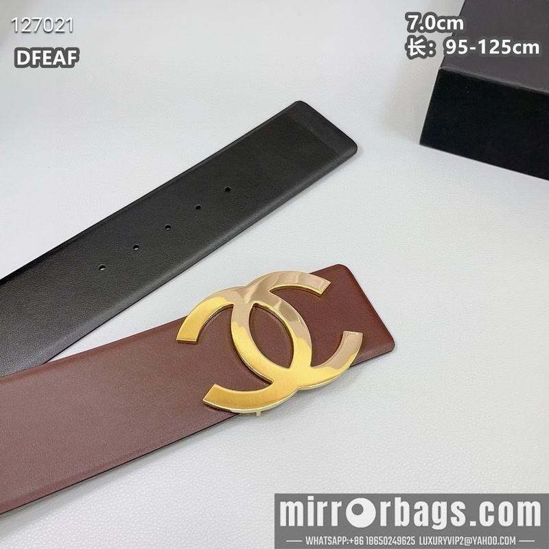 Chanel belt 70mmX95-125cm 8L03