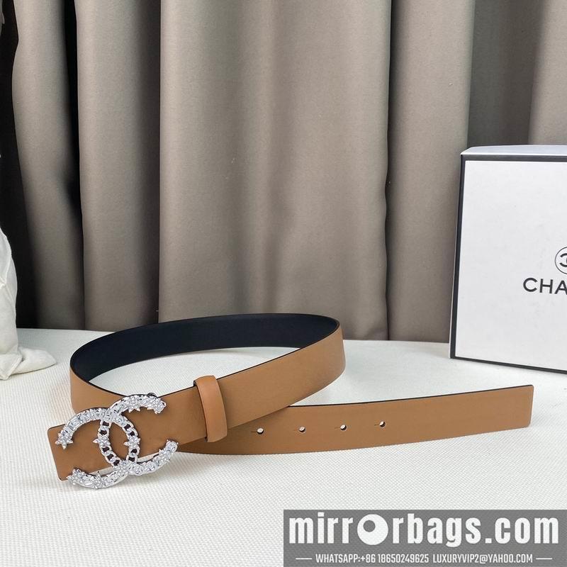 Chanel belt 30mmX90-115cm 7D07