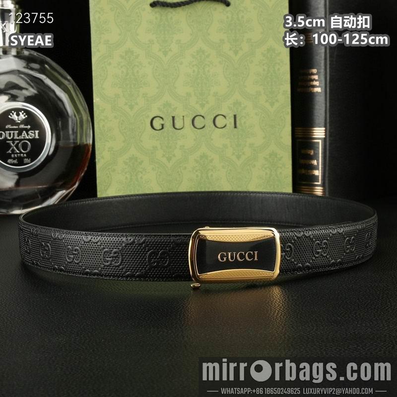 Gucci belt 35mmX100-125cm 8L55