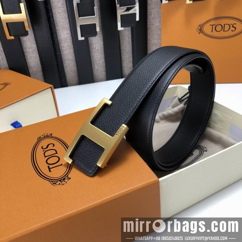 Tod's belt 34mmX95-125cm 7D03