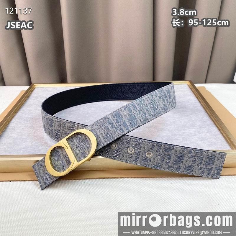 Dior belt 38mmX95-125cm 8L03