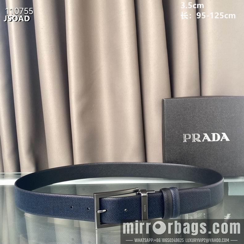 Prada belt 35mmX95-125CM 8L05