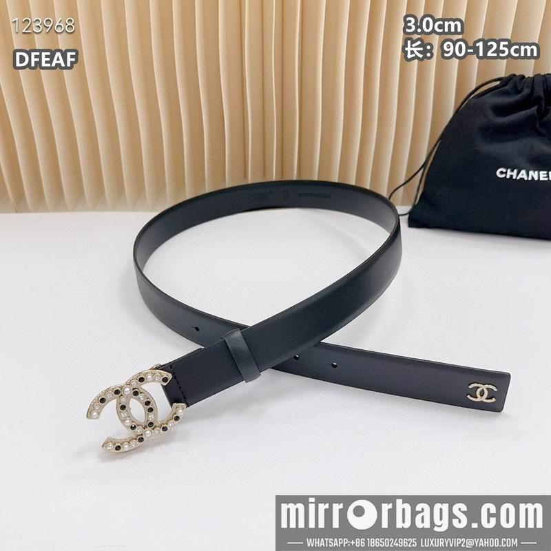 Chanel belt 30mmX90-125cm 8L21