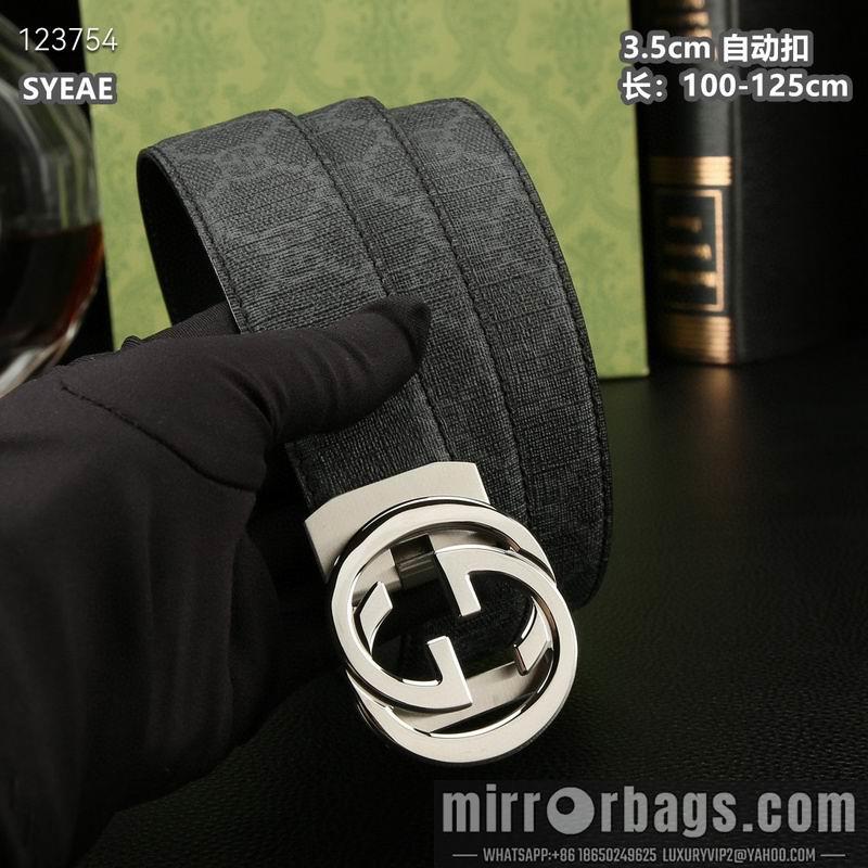 Gucci belt 35mmX100-125cm 8L56