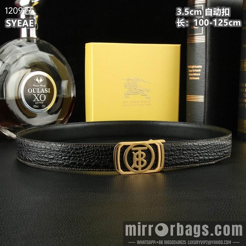 Burberry belt 35mmX100-125cm 8L87