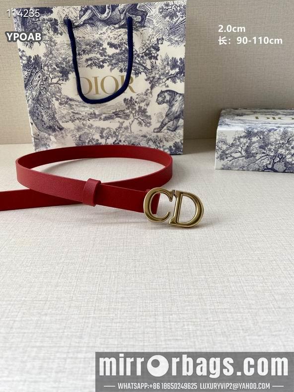 Dior Belt 20mmX90-110cm 8L03