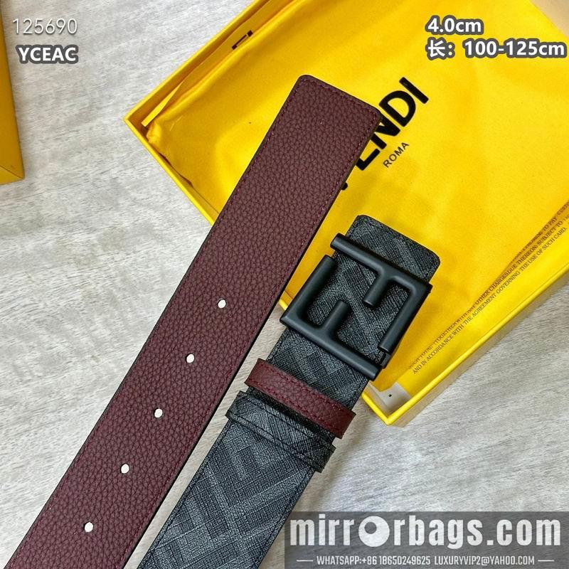 Fendi belt 40mmX100-125cm 8L27