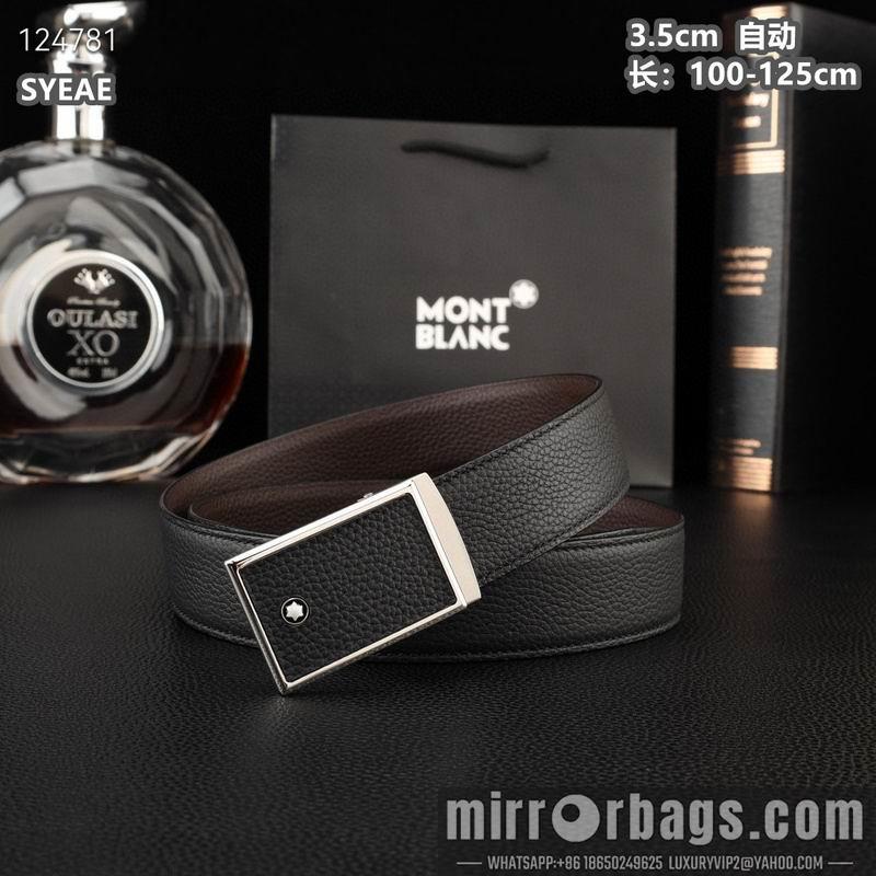 Montlanc belt 35mmX100-125cm 8L33